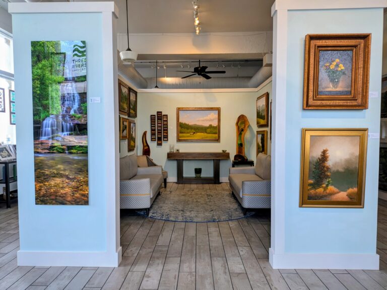 Interior of Gallery